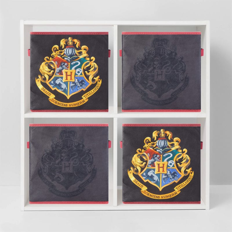 Idea Nuova Harry Potter Set of 2 Durable Storage Cubes with Handles - Image 5